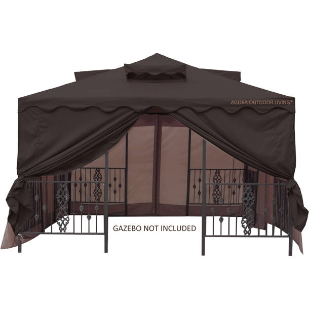 Pacific Currents Veranda Gazebo Replacement Canopy & Reviews Wayfair